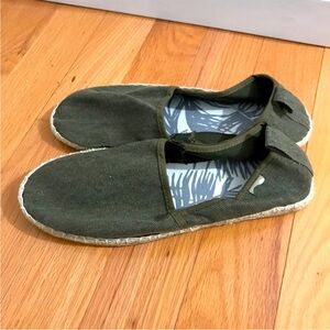 H&M men’s espadrille khaki shoes